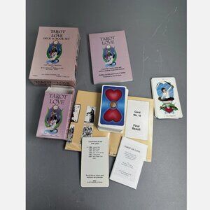 Tarot of Love Tarot Cards Tarot Deck OOP 1989 New Rare A G Muller Marcia Perry